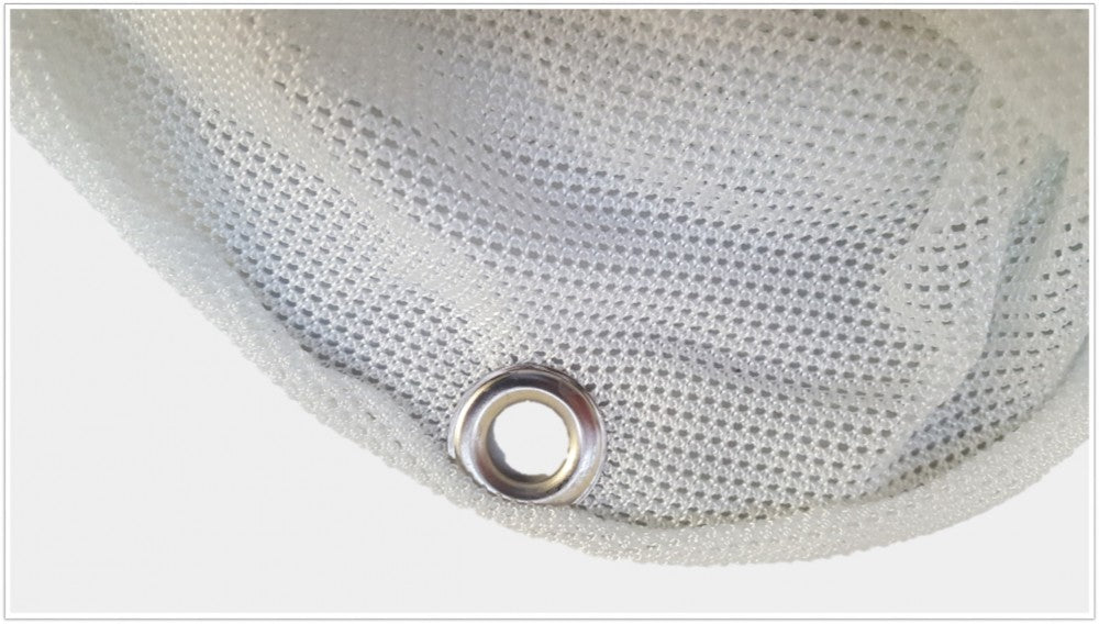 Rete antiritorno JVD bianca 3x3 metri